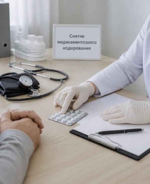 Снятие медикаментозного кодирования в Новошахтинске от 5208 р. | Медзона